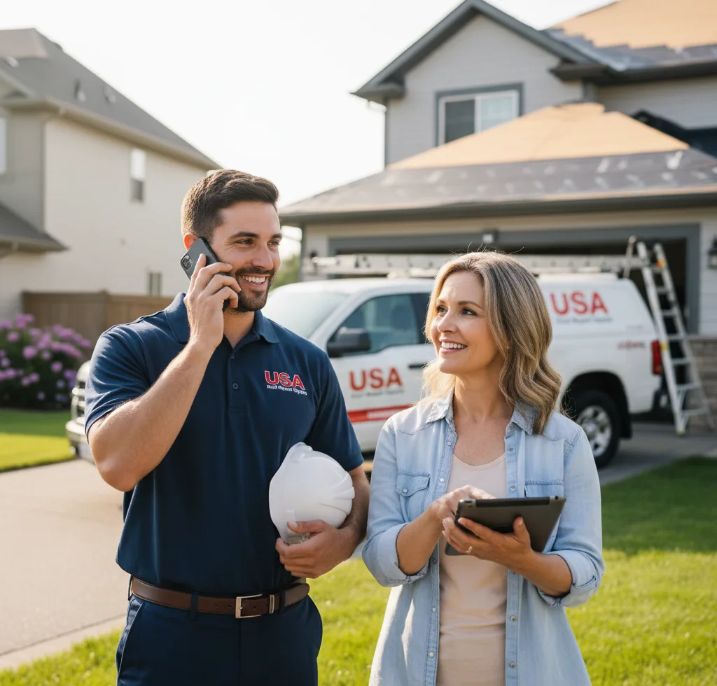 USA Roof Repair Experts customer support in East Lansing